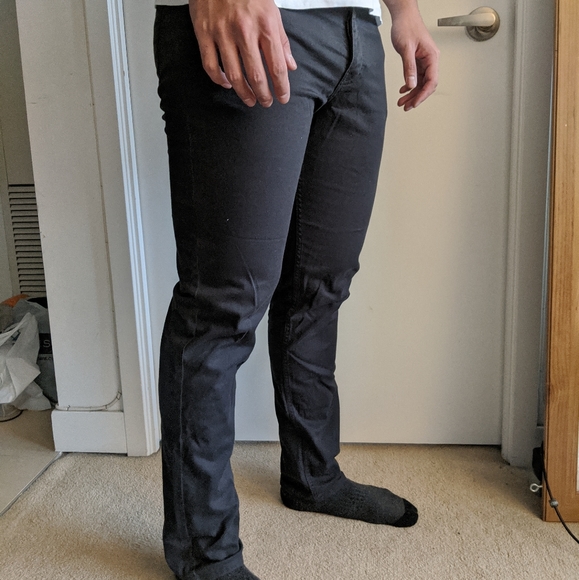 H&M Chino Slim Fit Pants, Dark Gray - Size 32/30 - Picture 6 of 8